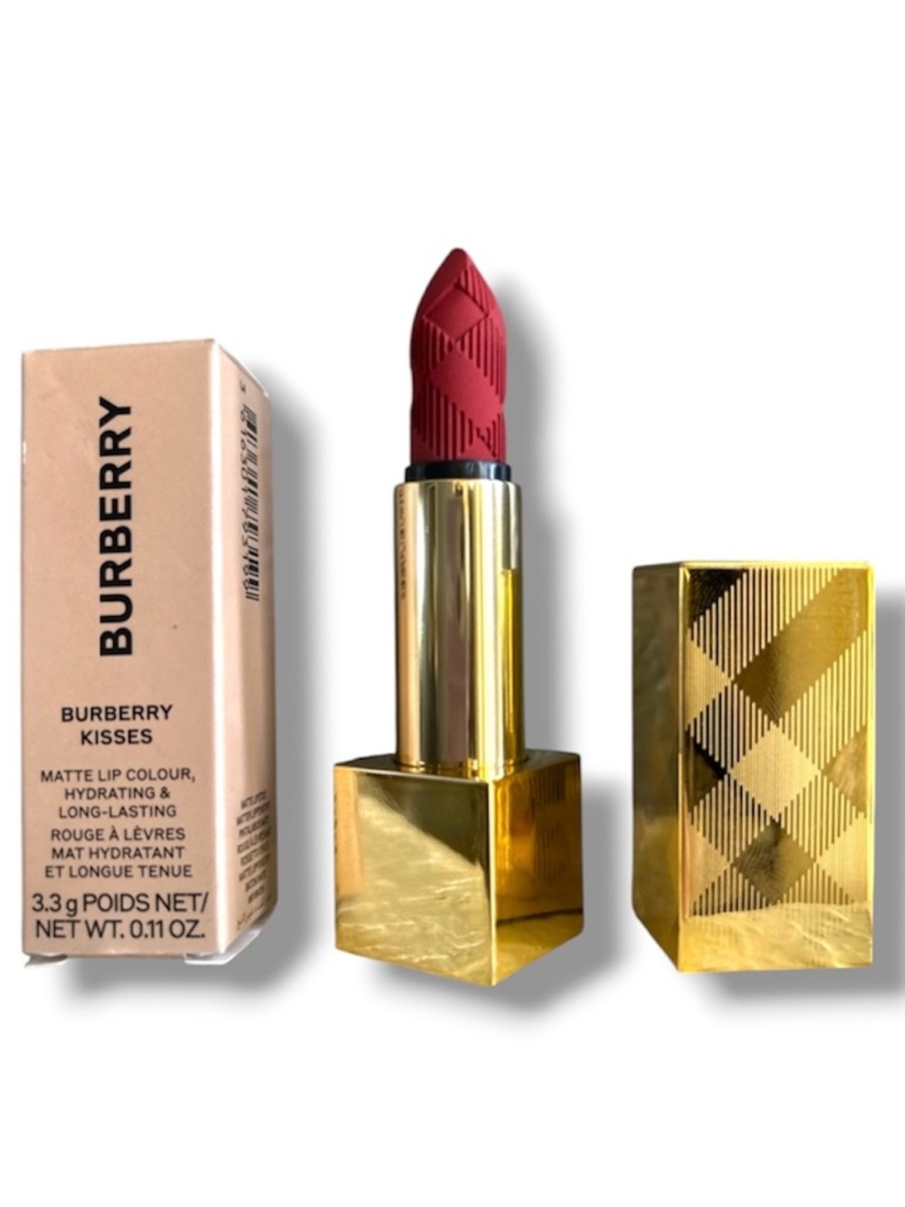 Burberry Kisses Matte Lipstick - Deep Red